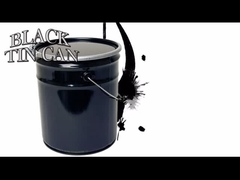 10L Emmer van het de Emmer de Antiroest Duurzame Metaal van de metaalverf 5 Gallon met Schuimstrook