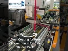 500 ml lege met verf beklede tin blikken 1 liter industriële emmer met metalen dop