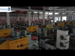 Witte bloem deksel met sluiting 0,35 mm OEM deksel voor blikken emmer 0,38 mm dikte