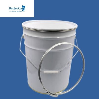 kopen 20L om de Emmer Witte Buitenkant van de Metaalverf met Metaaldekking online manufacture