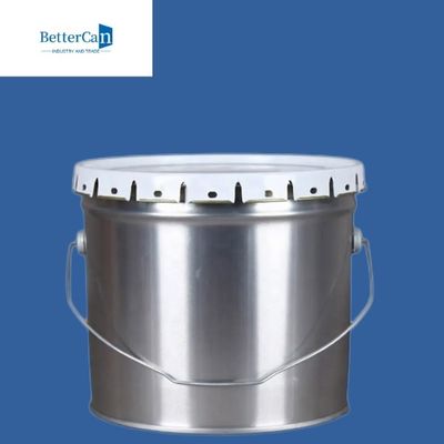 kopen De kegelemmer van de Metaalverf 5 Liter - de Trommel van het 20 Litermetaal voor het Opslaan van Vloeistoffen online manufacture
