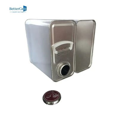 kopen ISO90001 Tin 4 Liter 1 van de motorolie het Metaal Verpakkend Tin van de Gallonf Stijl met Metaaldeksel online manufacture
