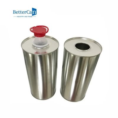 kopen 1 liter om Metaal Tin Can Cylinder Shaped D84*H210mm met Deksel online manufacture