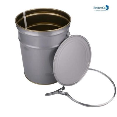 kopen Binnen Gouden Blikemmer, de Duurzame Witte Emmer van de 5 Gallonemmer online manufacture
