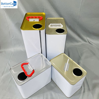 kopen 3.75 liter wit gecoate verf blikken 1 liter vierkante lege blik online manufacture