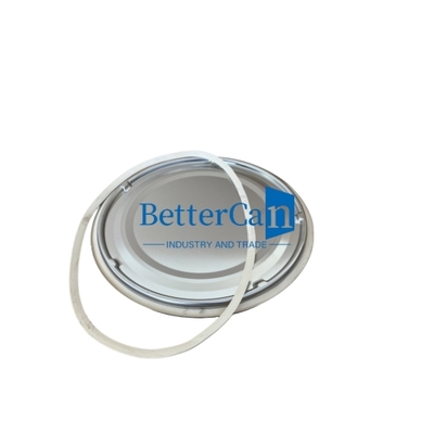kopen Witte 10 liter emmer met rubberen strip pakking 0,28 mm dikte met sluitbeugel beschikbaar online manufacture