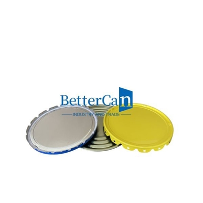 kopen Flower Lug Lid Tin Pail Cover With Foam Strip UN Lid 0.38mm For Tin Can online manufacture