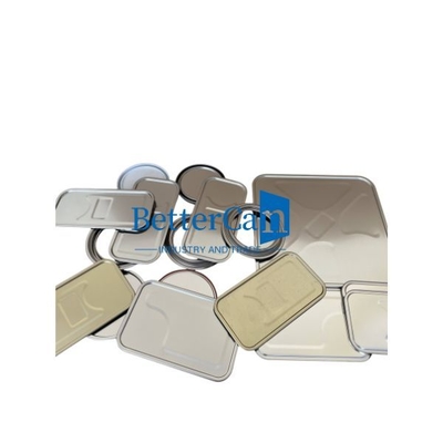 kopen 0.28mm Rectangular Tin Components 1liter Square Gold OEM Tin Accessories online manufacture
