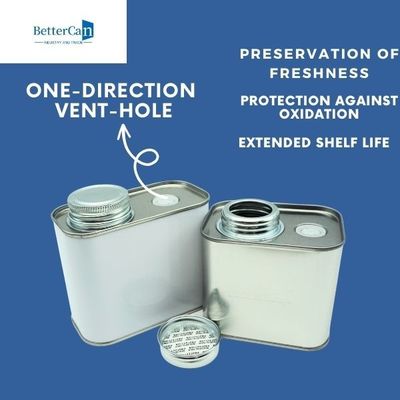 150g-500g koffie Bean Tin   Vierkant Tin Containers Manufacturers