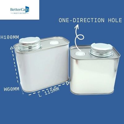 150g-500g koffie Bean Tin   Vierkant Tin Containers Manufacturers
