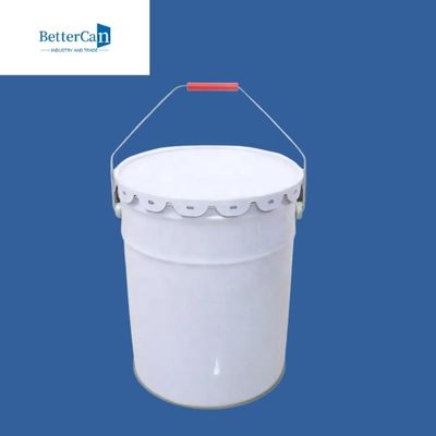 De lege Emmer 20L van de Metaalverf Emmer van de 5 Gallon de Witte Verf met Regelbare Hoogte