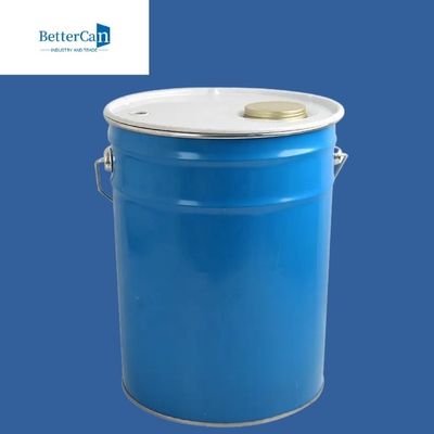 De lege Emmer 20L van de Metaalverf Emmer van de 5 Gallon de Witte Verf met Regelbare Hoogte
