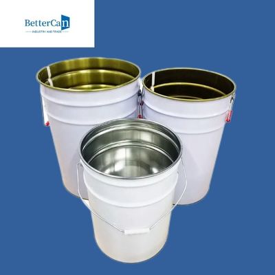 ISO9001 de Emmer van het 5 Gallonaluminium, Geschilderde Metaalemmer