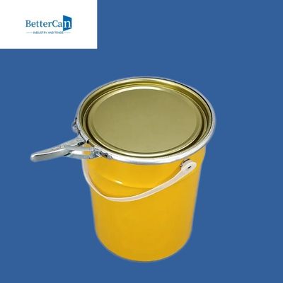 0.28mm0.35mm Metaalverf Pail Round Erkende de Emmer de V.N. van het 5 Litermetaal