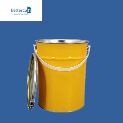 0.28mm0.35mm Metaalverf Pail Round Erkende de Emmer de V.N. van het 5 Litermetaal