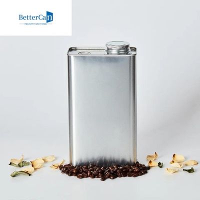 450Gram koffie Bean Tin 1 Pond 16 Oz Tin Container With One Valve