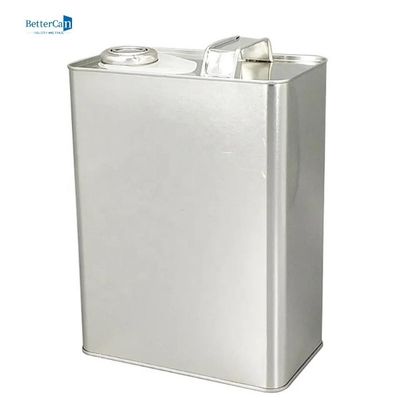 ISO9001 het de Verfmetaal van Tin Rectangular 4l van de motorolie kan Aangepaste Druk