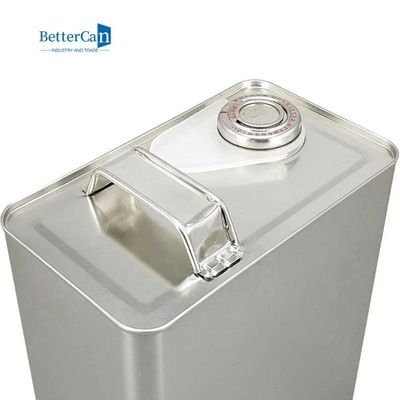 ISO9001 het de Verfmetaal van Tin Rectangular 4l van de motorolie kan Aangepaste Druk