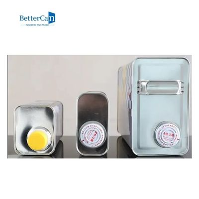 36Oz vierkant Tin Oil Can Blik van de de Remolie van de 1 Liter het Lege Douane