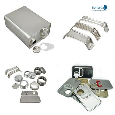 0.28mm Motorolie Tin Can Metal de Containers van 1 Gallonverf