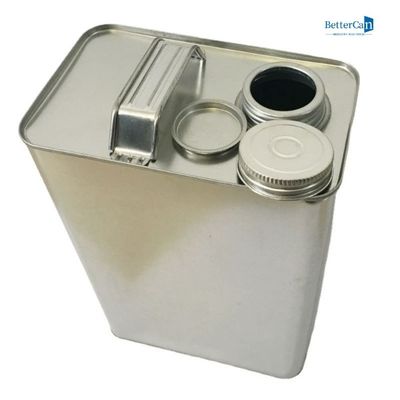 F de Olietin 178x110x240mm van de Stijlmotor Douane Gepersonaliseerd Tin Cans