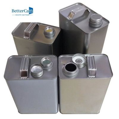 F de Olietin 178x110x240mm van de Stijlmotor Douane Gepersonaliseerd Tin Cans
