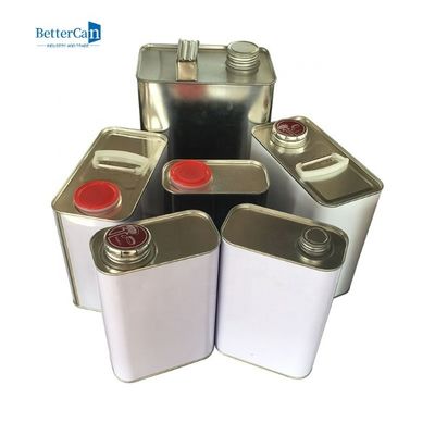 F de Olietin 178x110x240mm van de Stijlmotor Douane Gepersonaliseerd Tin Cans