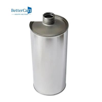 1L vlak Verbindings Vierkant Metaal Tin Containers L105*W60*H180 met Schroefdeksel