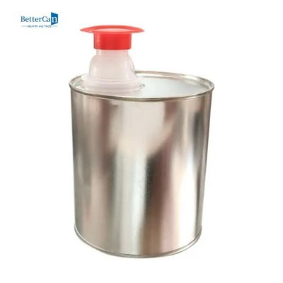 Het metaal Tin Container Manufacturers 500ml schildert Tin met Trekkracht GLB