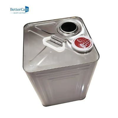 Vierkant Blik Tin Can 20L Tin Oil Container With Pressure GLB