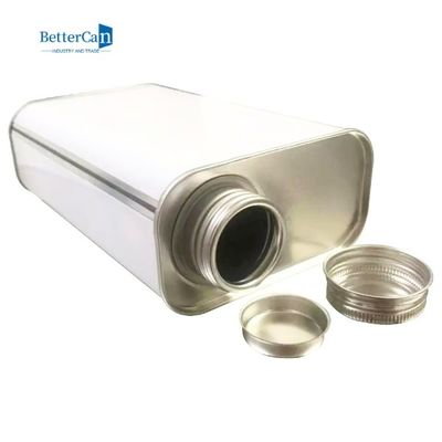 500ml duidelijk de Trechterschroefdeksel van Tin Custom Tin Containers With van de Motorolie