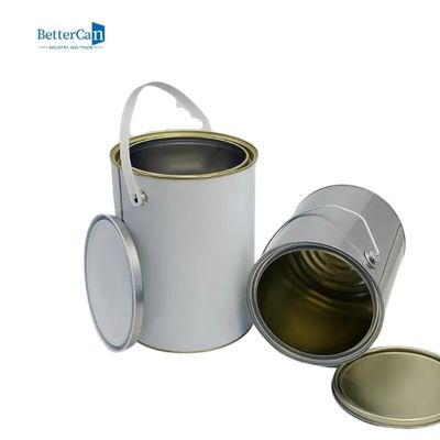 1 de Emmer de Verf Tin Container Manufacturers van de gallonverf van het 4 Litermetaal
