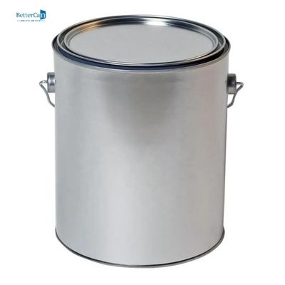 De lege Verf van het 1 Gallonmetaal blikt Verfkruiken met Deksel/Metaal Carry Handle in