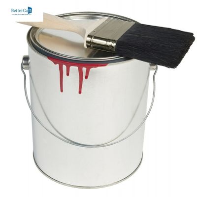 Om de Verfcontainer 1,3 Gallon Tin Buckets Bulk van de 5 Tinindustrie van de Liter Lege Verf