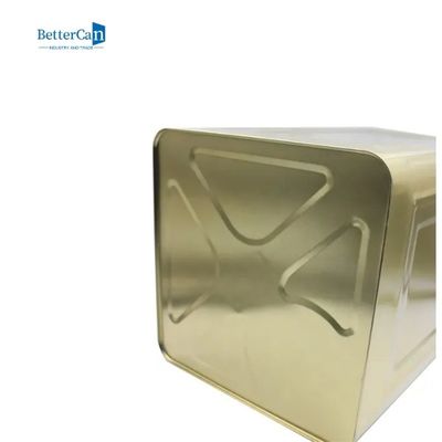 De vierkante Verf Tin Cans Custom de Verf van het 5 Gallonmetaal kan goedgekeurde ISO9001