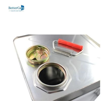 Het zelfklevende Deksel van de de Pijpdekking van Tin Can Square With Oil van de 20 Literverf