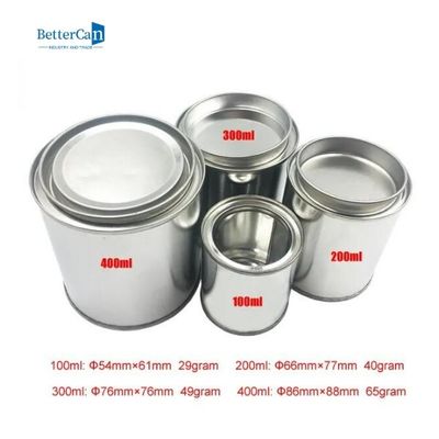 Kleine Lege Verf Tin Cans 500ml om Corrosiebestendig met Hefboomdeksel