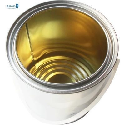 Het ronde het Tin5l Metaal van de Autoverf kan met Hefboom Ring Lid ISO9001 sluiten