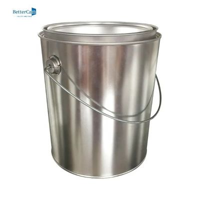 Ronde Verf Tin Cans Container   4L lege de Verfblikken van de Metaalgallon