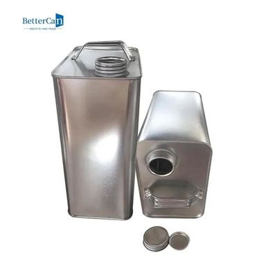 Lege 2,5 Literverf Tin Cans 1 Gallonblik Tin With Pressure Cap