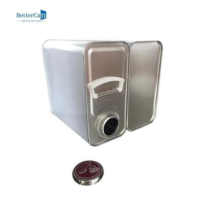 Drukglb Vierkante Tin Can 2L Vierkante Lege Verf Tin For Thinner Chemical