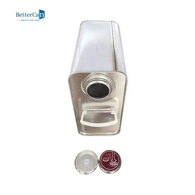 Drukglb Vierkante Tin Can 2L Vierkante Lege Verf Tin For Thinner Chemical