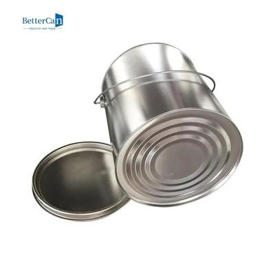 Het ronde het Tin5l Metaal van de Autoverf kan met Hefboom Ring Lid ISO9001 sluiten