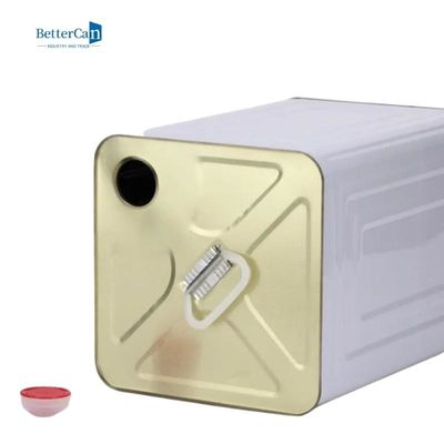 Het luchtdichte Verpakkende Metaal Pail With Plastic Lid van Tin Plate Containers 20l van de Autoverf