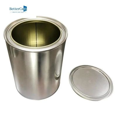 1 het Materiaal van de Verftin round tinplate van de gallonauto met Hefboomdeksel