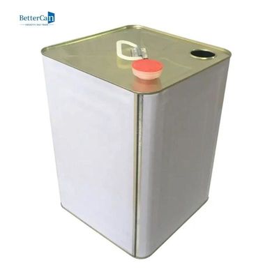 Het luchtdichte Verpakkende Metaal Pail With Plastic Lid van Tin Plate Containers 20l van de Autoverf