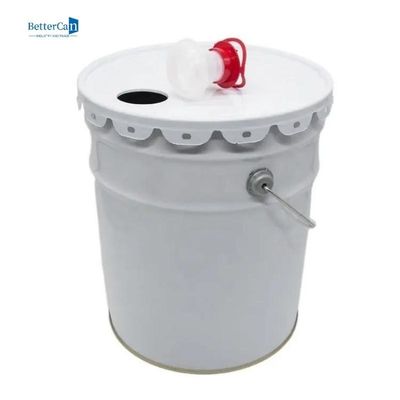De ronde die Verf verfraaien kan de Witte Verf van 20L 5 Gallonemmer