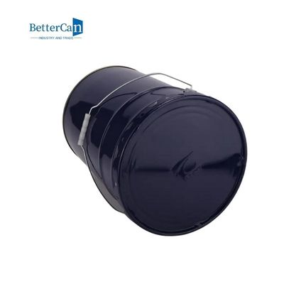 De lege Emmers van de 5 Gallonsverf, 5 Gallon Tin Bucket Pail met Metaalhandvat