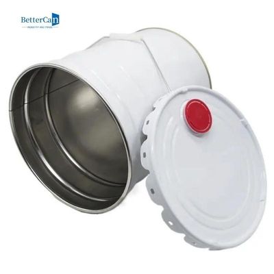 0.28mm0.43mm het Verfraaien de Verf kan   Rond Tin Bucket Tightly Sealed