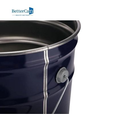 Recycleer het Verfraaien van Verf kan Emmer van de Trommels20l de Zwarte Verf 5 Gallon